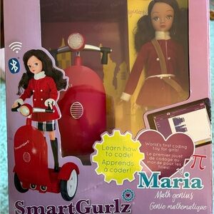 Maria Coding Doll with Red Scooter